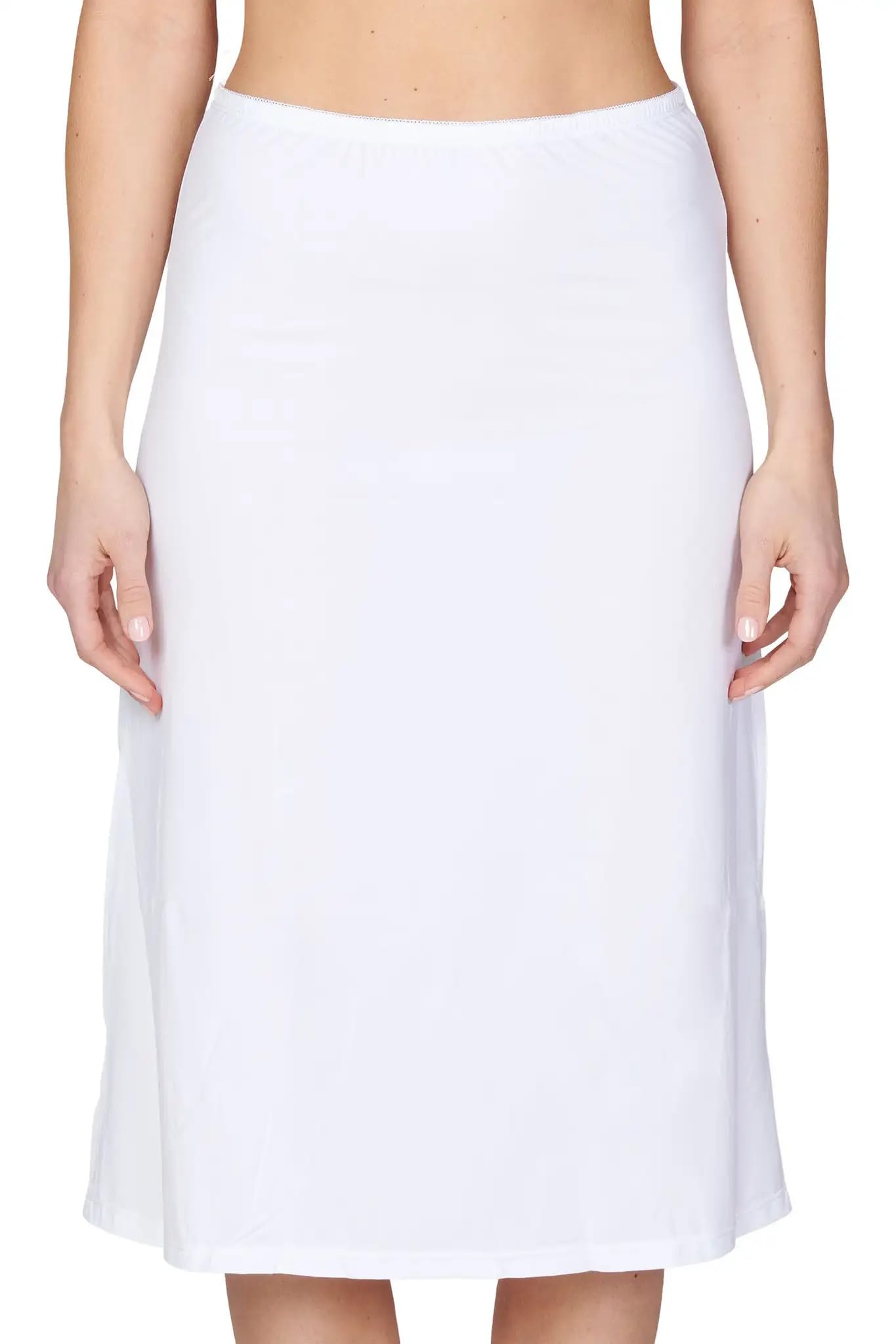 BestSale247 Sottogonna da donna – corta circa 50 cm o lunga circa 70 cm – Sottogonna elegante invisibile