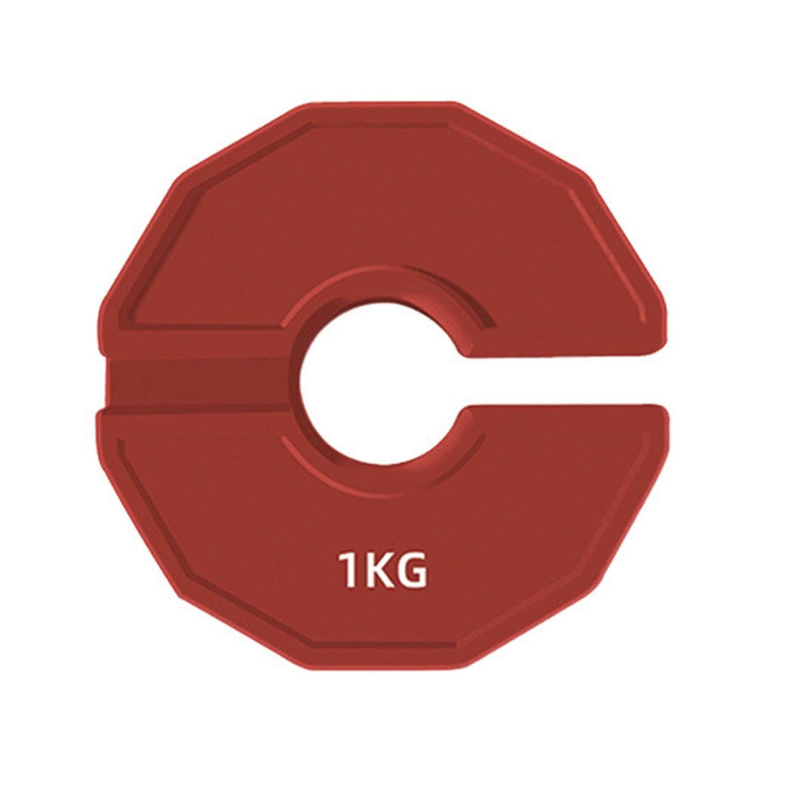 LOOM TREE® Strength Training Micro Plate Gym Supplies for Home & Gym Workout Kettlebell 1kg Red | Fitness Running & Yoga | Strength Training | Weight Plates-image-22