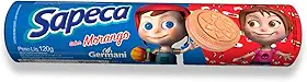 Biscoito Recheado Morango Sapeca 120G, Biscoito Doce Recheado Sabor Morango, Vermelho, Recheio Cremoso, Casquinha Crocante E Sabor Irresistível, Ingredientes Naturais Selecionados, Receita Caseira Desde 1892