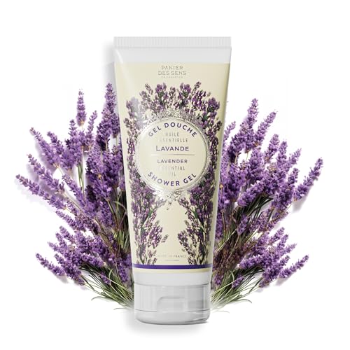 Image of Panier des Sens Lavender Body Wash, French Shower Gel, 6.8 fl oz | Vegan Body Wash | 96% Natural-Origin Ingredients | Gentle Daily Cleansing | Long-Lasting Fragrance | Soft Skin Feel