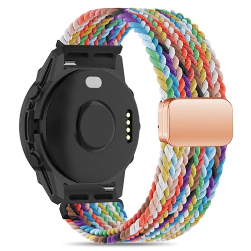Correa de nylon compatible con Garmin 22mm miniatura 7