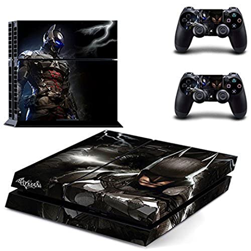 Image of Elton Batman Special Edition Theme 3M Skin Cover for PS4 Console and Controllers (Black)