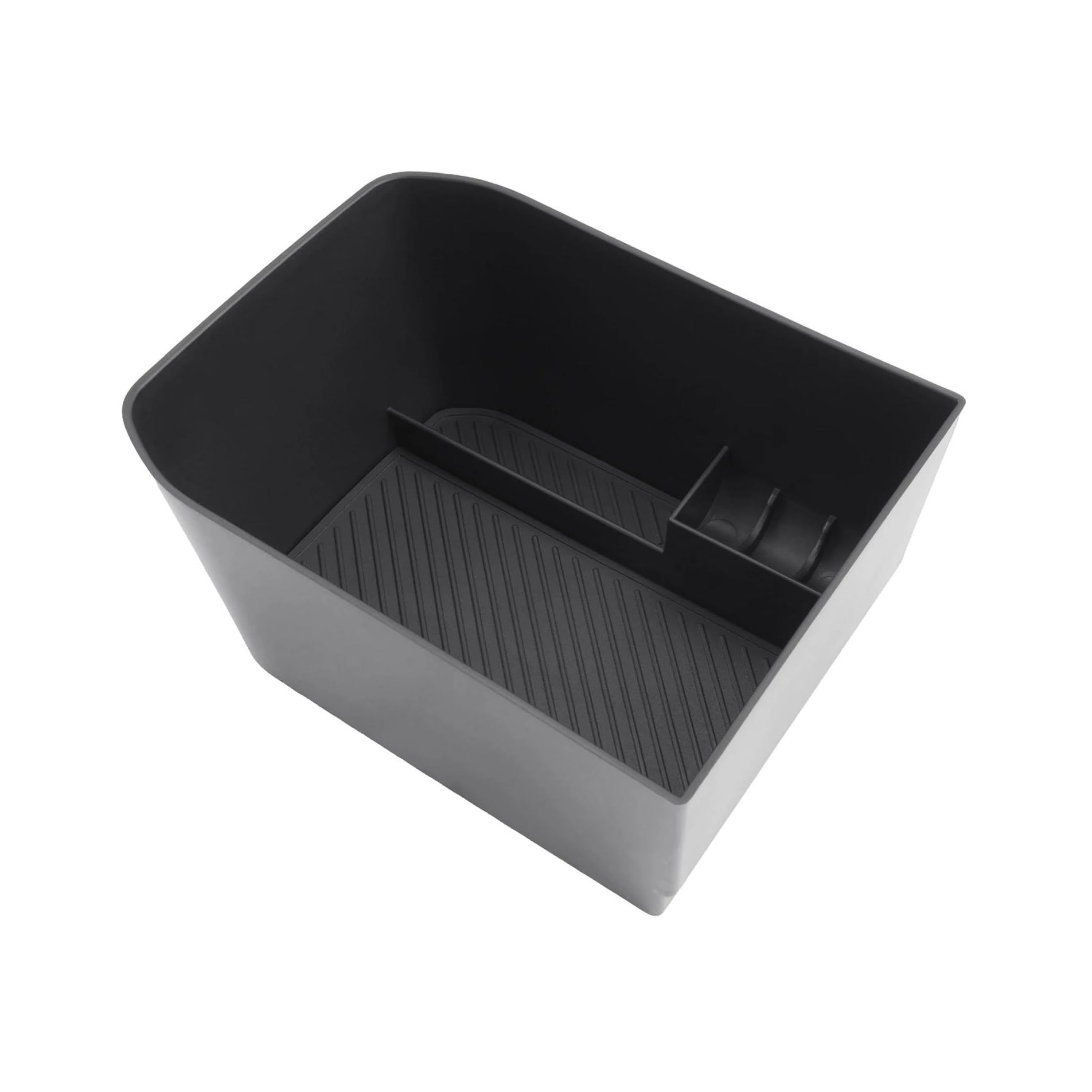 TOPOLVLCKC Armrest Storage Box For Kia EV3 GT Line 2024-2027 Car Center Console Storage Box Auto Interior Accessories (Black)