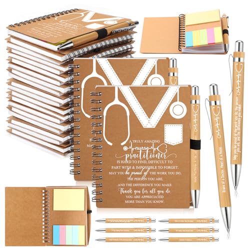 Carnet à spirales en papier kraft Jetec pour femme et homme, fournitures de bureau