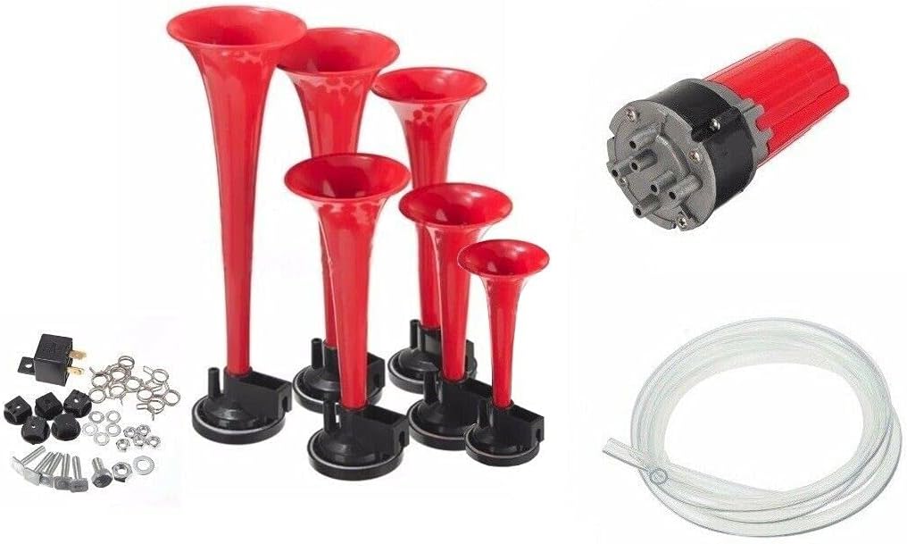 Musical Car Air Horn The Godfather Tune 115db 12V with Compressor for Truck Train Boat SUV