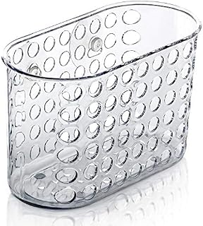 DecorRack Bath Caddy Basket with Suction Cups, Large Size, 7.5 Inch Long, Space