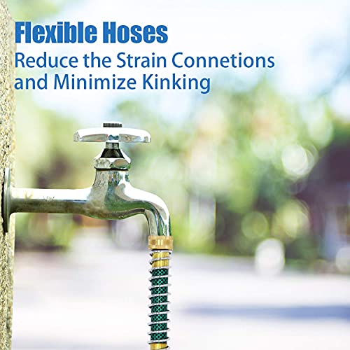 Rv Inline Water Filter With Flexible Hose Protector, Nsf 42/372 Certified, Reduce Chlorine, Odor, Taste, Rust And Fluoride In Drinking Water, Dedicated For Rvs And Marines, Pack Of 2 #TOP6