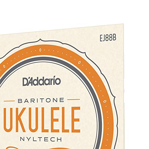 Image of D'Addario Baritone Ukulele Strings, Nyltech, EJ88B, 4-String Set, Pack of 1