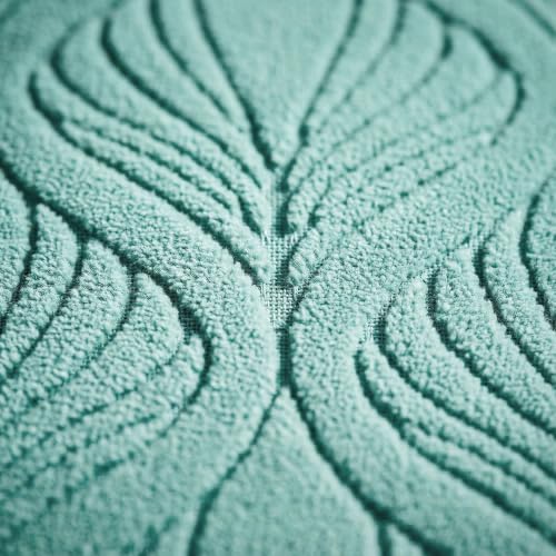 Image of Yellow Weaves Jacquard Cushion Covers | Sofa Cushion Covers | Throw Pillow Cover for Sofa, Couch, Living Room| Removable & Washable | 16x16 Inches, Set of 3 (Powder Blue)