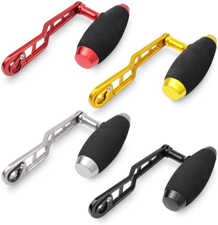 Replacement Part New Fishing Carbon Fiber Reel Handle DIY Accessories for Drum Fishing Baitcasting Reels Durable Drum Fishing Reel Accessories Style 8