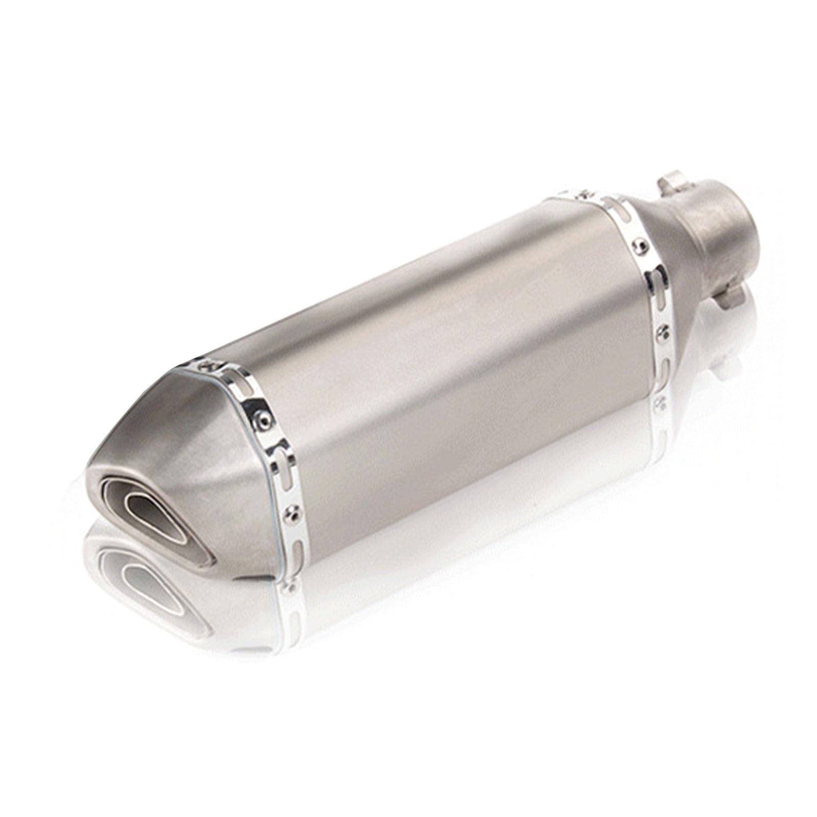 Universal Motorcycle Muffler Exhaust - Stainless Steel Carbon Fiber For 38mm To 51mm Pipes