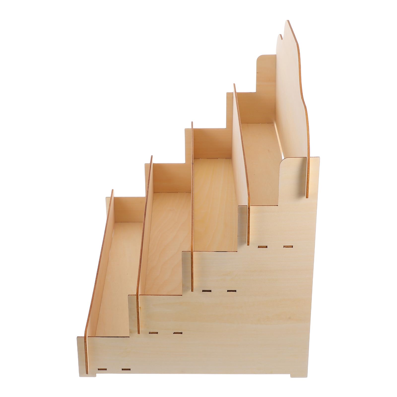 Présentoir de cartes de vœux en bois de tilleul robuste pour l'organisation de vos foires