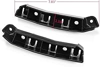 Vista 2 de PIT66 Soporte de retención de parachoques, compatible con Ford Focus 2012-2018, 2 piezas, soporte de refuerzo para parachoques delantero, soporte