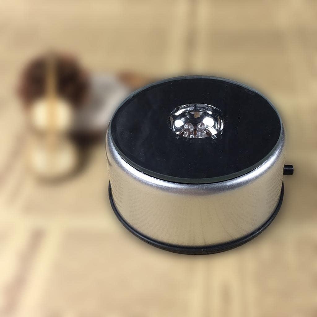2X Display Stand Turner Crystal Display Base Automatic Revolving