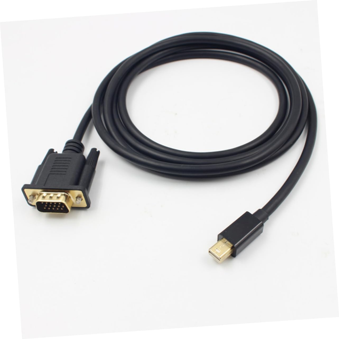 VILLCASE 1.8m Mini Displayport to Adapter Gold-Plated Cable for Connecting Laptops to Monitors Supports Resolution Low- Performance