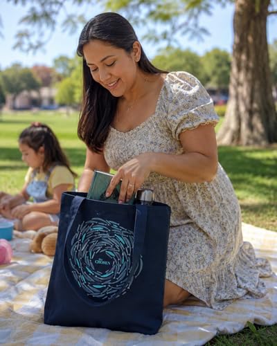 Bolso Tote de Lona The Chosen con Bolsillo Interior miniatura 4