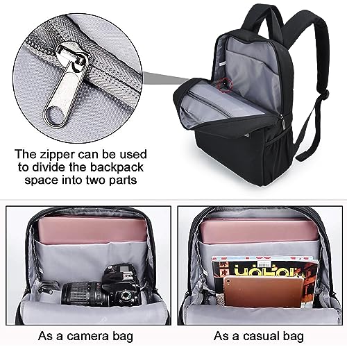 Mochila CADeN para cámara con compartimento para laptop 15.6" miniatura 5