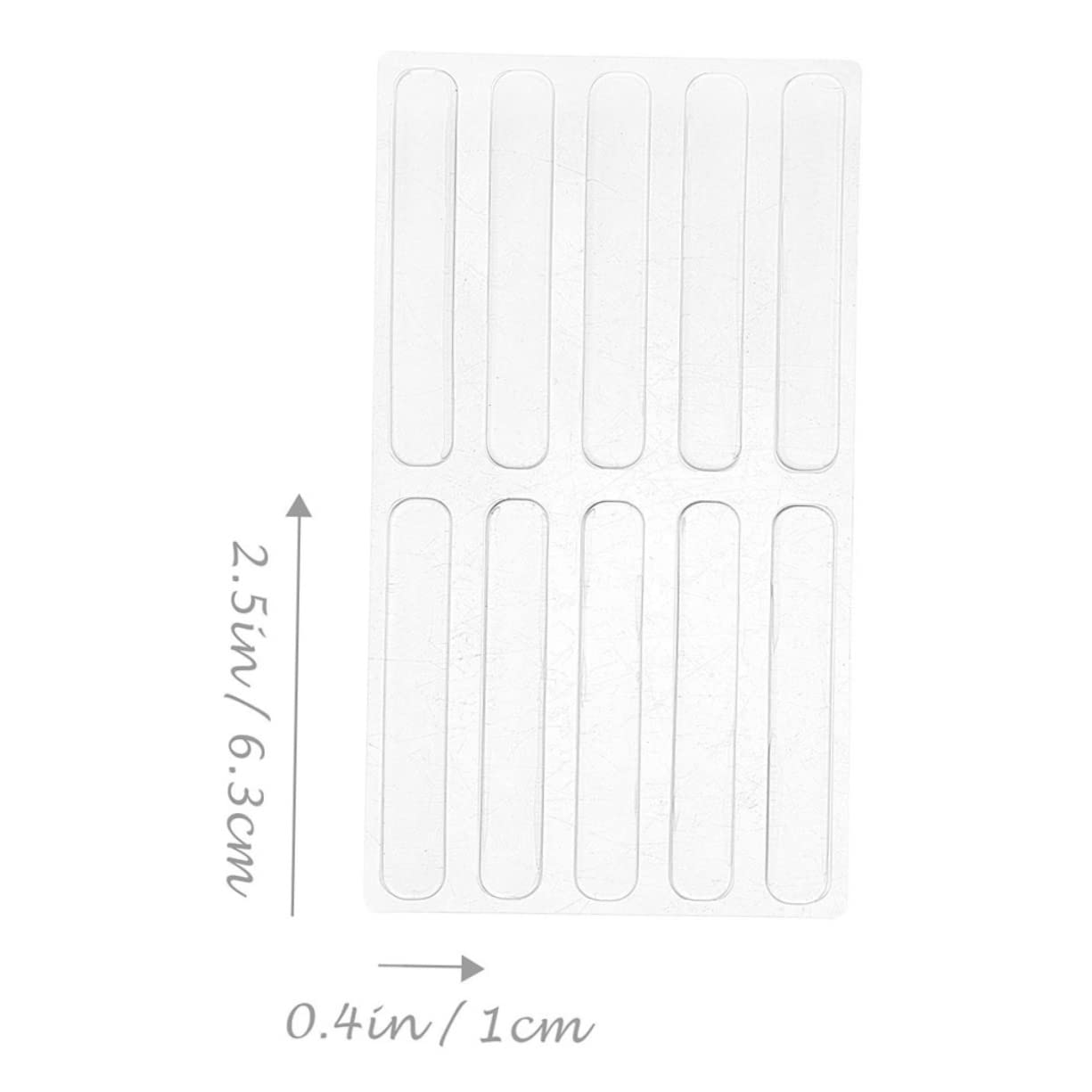 HOLIDYOYO 30Pcs Furniture Bumpers Self Adhesive Cabinet Protectors for Doors and Tabletops Reduce Noise and Prevent Scratches for Home and Office Use