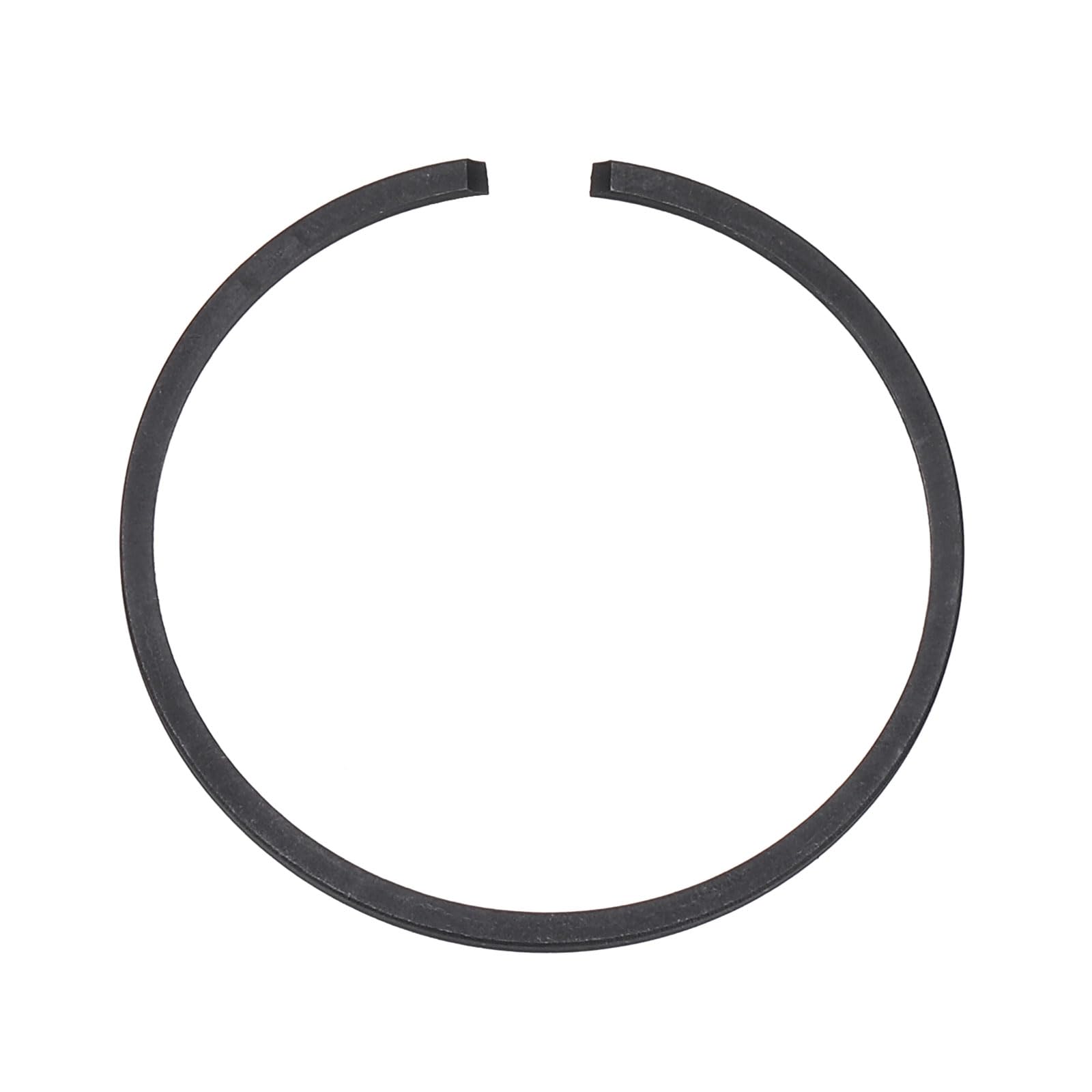 sourcing map 3pcs Piston Rings 40mm x 1.2mm Standard Metal Engine Piston Ring for Chainsaw Replacement Parts, Black