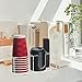 Beitiny Coffee Cup Holder for Countertop, Acrylic Coffee Bar Accessories and Organizer, Clear Coffee Station Organizer Farmhouse Table Decor
