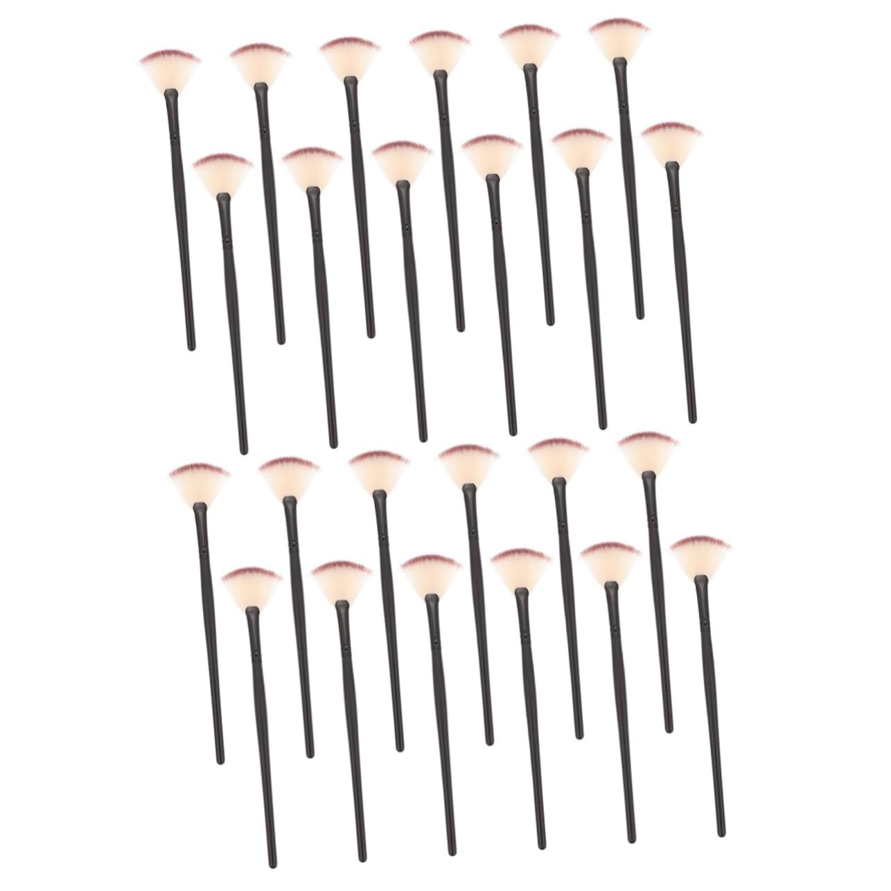 MAGICLULU 2 Set Di Pennelli Per Il Trattamento Della Pelle Per Il Trucco Set Di Pennelli Per Di Bellezza Per Il Pennello Applicatore Per A Forma Di Ventaglio Pennello Di Bellezza 12 Pezzi*2