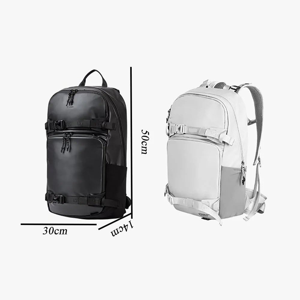 Zaino per scarponi da sci zaino da sci 25L pacchetto bagagli borsa da viaggio impermeabile grande capacità campeggio sport all'aperto e borsa per scarponi da sci
