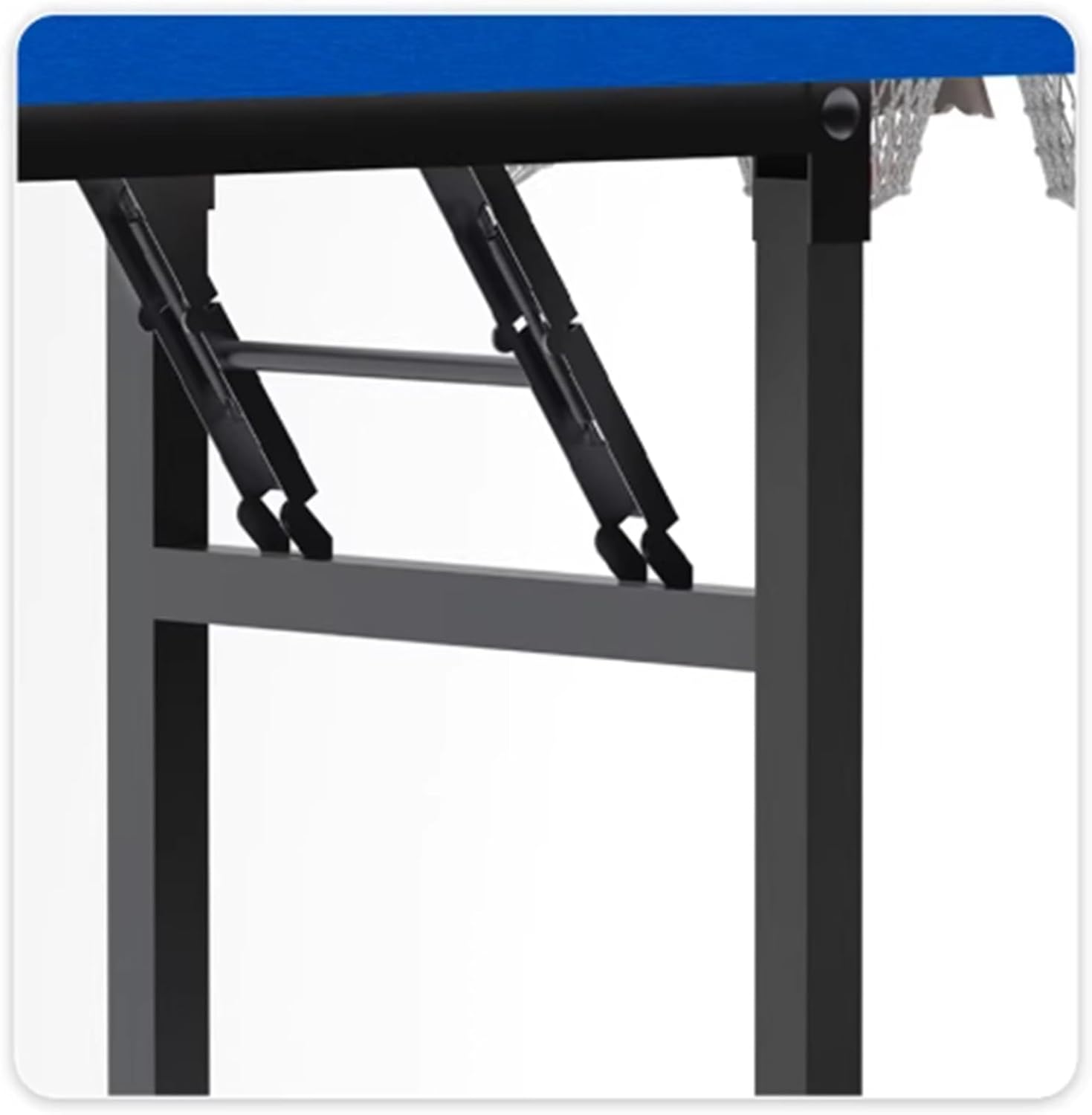 Foldable Pool Table, Portable Billiard Table with Sturdy Construction & Complete Accessories, Easy Storage for Small Space Home Game Room