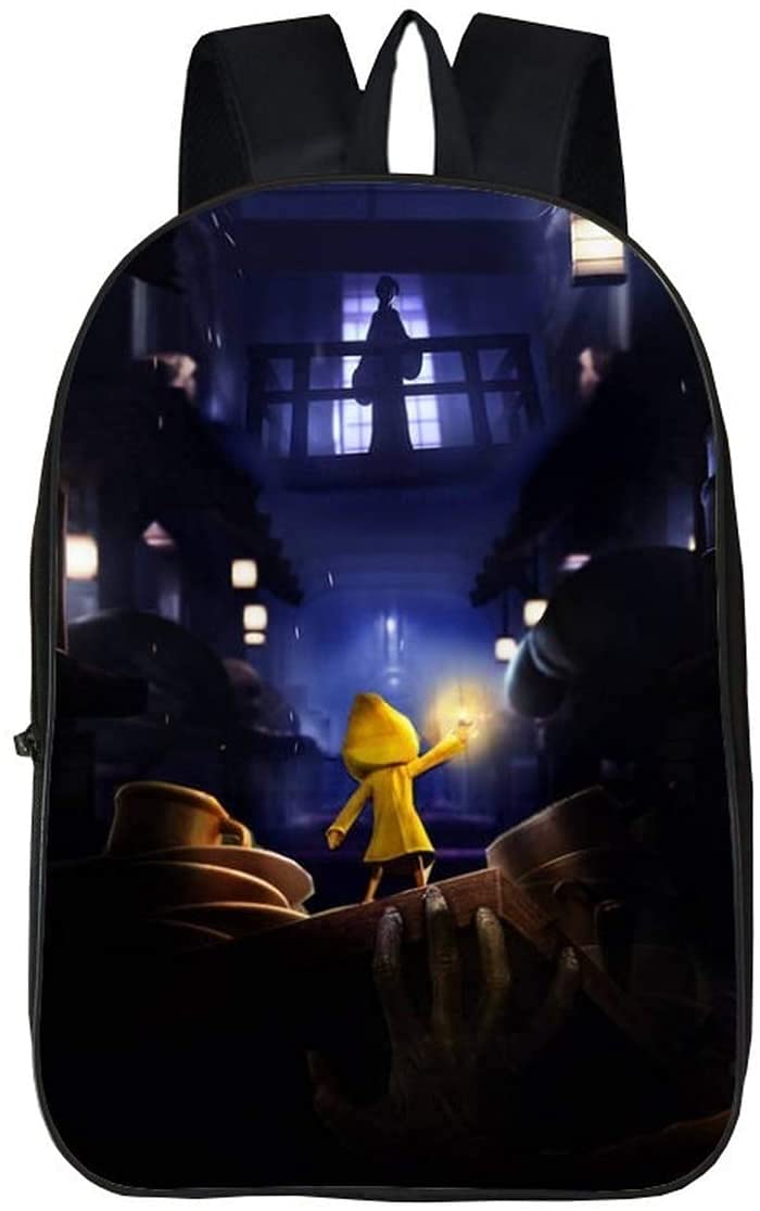 Nichiyobi 3 Little Nightmares Ii Backpack, Little Nightmares Ii School Bag, Nursery Blitz School Bag, Large Capacity, Durable, 28 * 14 * 40 Cm (16 Zoll), Rucksack