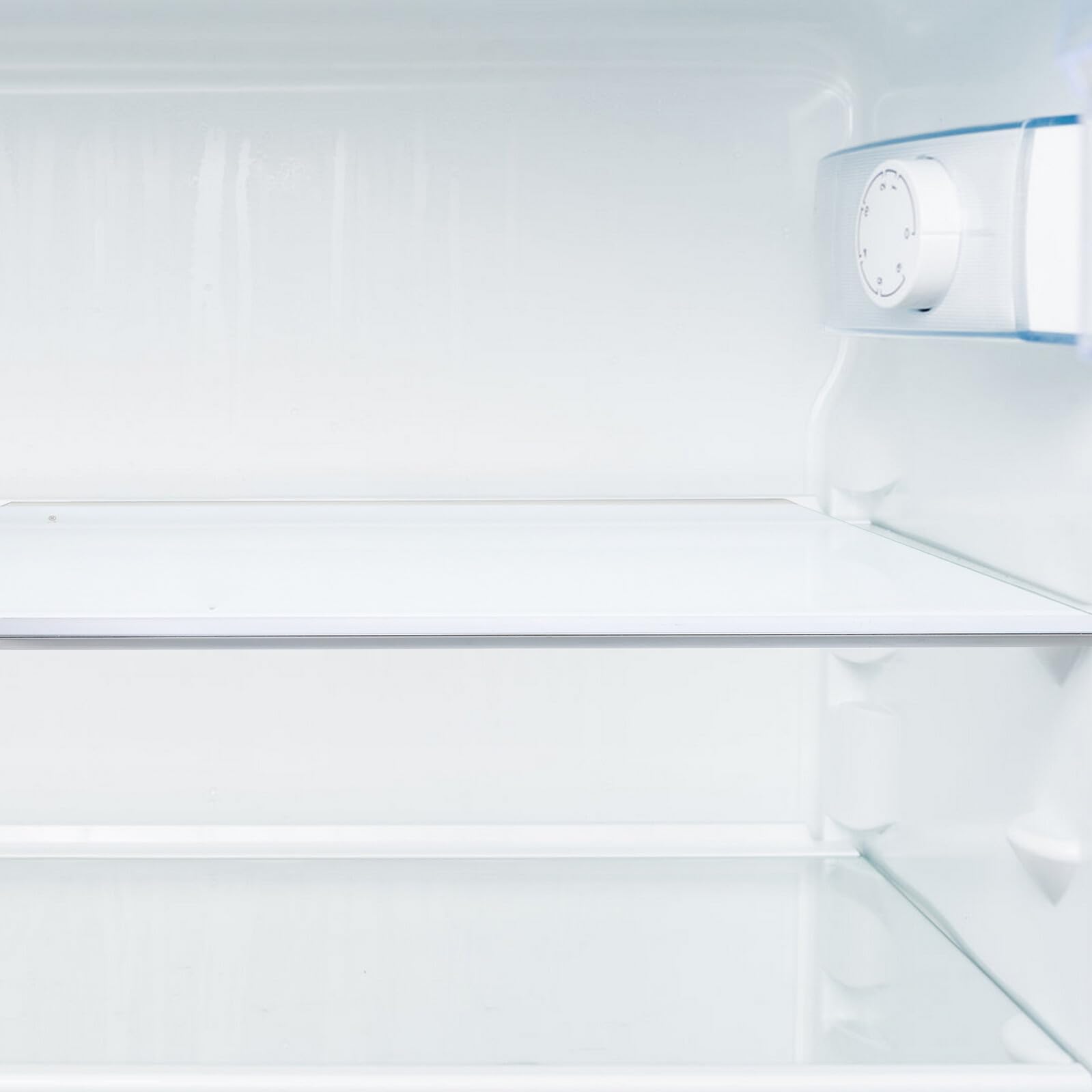 Estante para Refrigerador de Vidrio Templado 300X290 MM Borde Recubierto Tablero Divisorio Transparente para Congelador y Almacenamiento Organizado de Alimentos