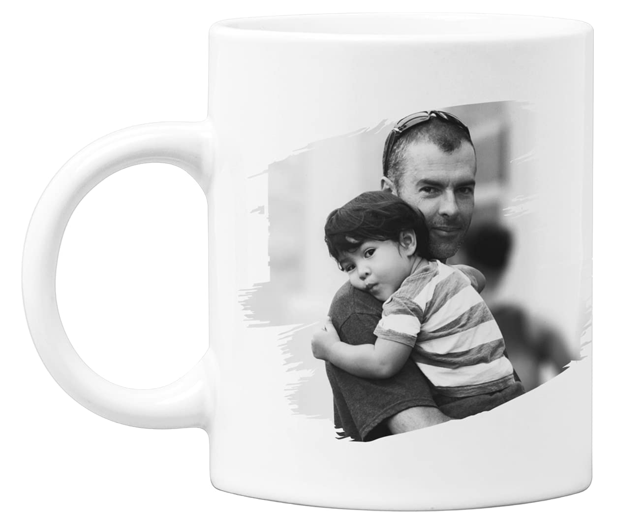 Tazza Da Colazione In Ceramica – "Lo Zio Più Bello Del Mondo" – Bianca – Idea Regalo Originale Per Compleanno O Festa - 2