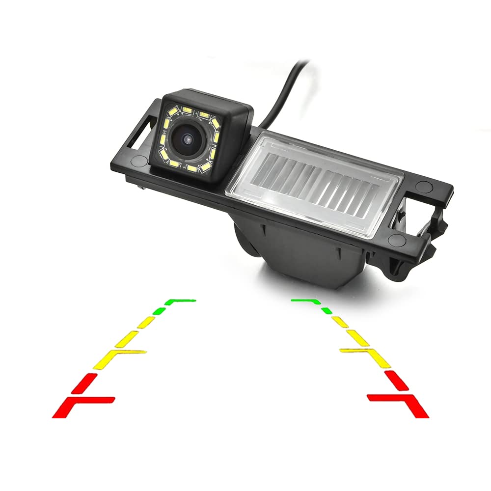 Vlicevrn HD 12 LED Car Rear View Camera Night Vision Backup Parking Camera Waterproof IP68 Vehicle Camera for Hyundai Tucson 2010~2015 / for Hyundai