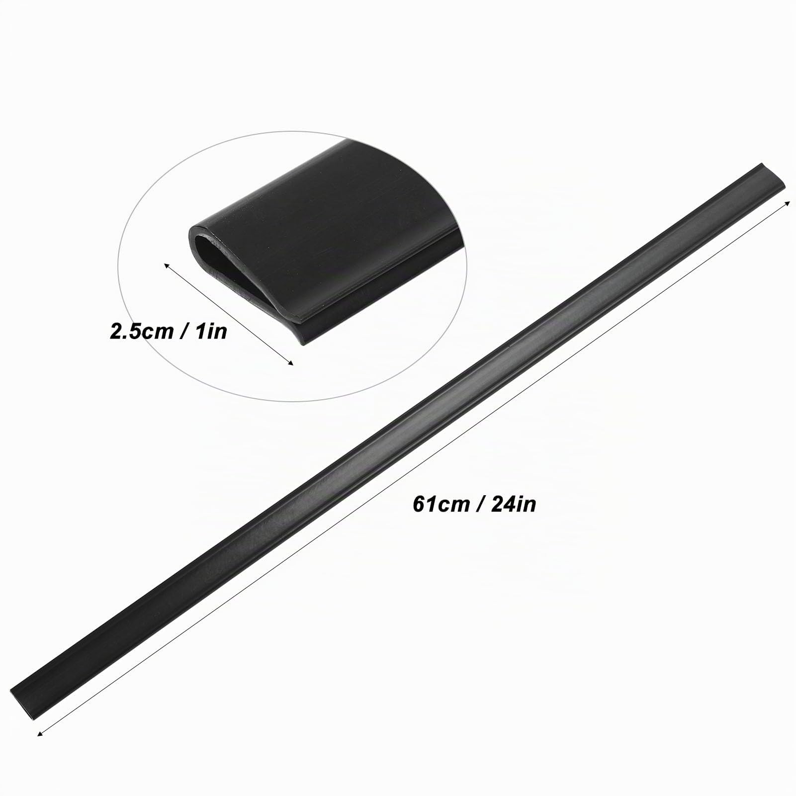 Haofy Bandes de Margelle de Piscine, Clips de Rev¨ºtement de Piscine pour Le Remplacement du Rev¨ºtement de Piscine par Chevauchement - Mat¨¦riau PE de Qualit¨¦ ¨¦Rieure avec Une Taille (A)