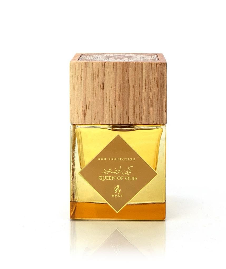 AYAT PERFUMES Eau de Parfum OUD COLLECTION 100 ml – Senteur Arabian pour Hommes et Femmes – Une Fragrance Orientale Sensuelle, Conçue et Fabriquée à Dubaï – Queen Of Oud