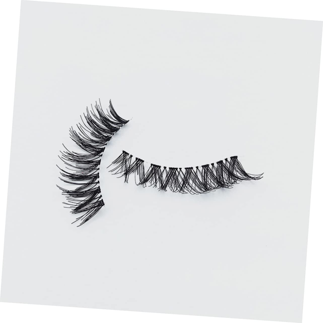 FOMIYES 60paare Wiederverwendbare Falsche Wimpern Handgemachte Natürliche Und Voluminöse Wimpern Für Beeindruckenden Augenaufschlag Für Jeden Anlass