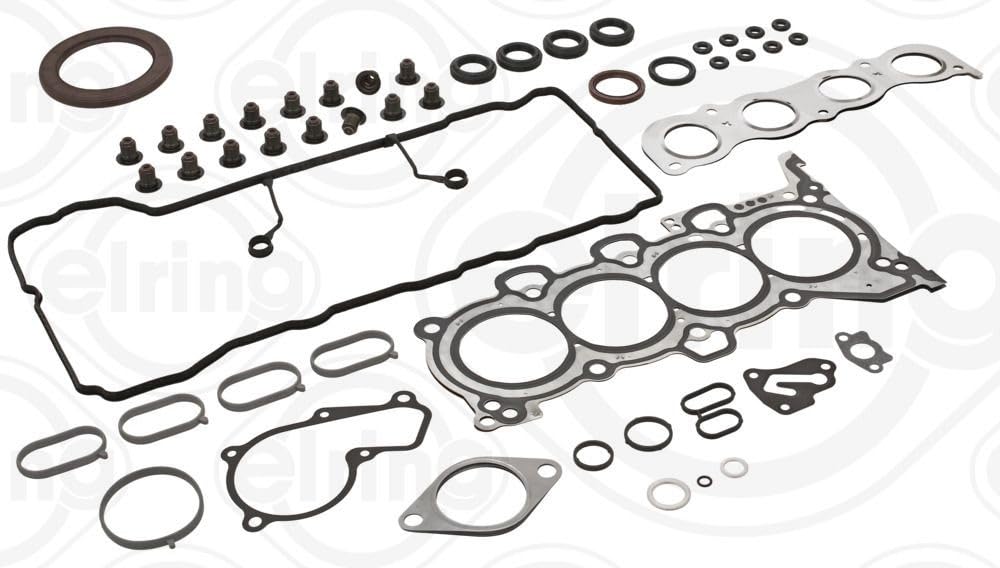 ELRING 864.500 Kit guarnizioni motore con guarnizione tenuta stelo valvola con paraolio-albero a gomiti | Compatibile con: HYUNDAI i40 I, i40 I CW, ix35