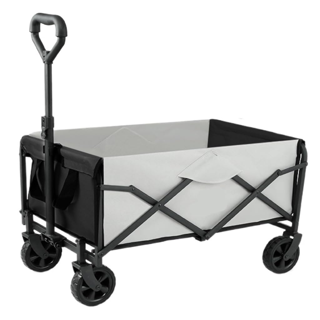 vrfvsdasAAS camping cart， Night Market Stall Cart Folding Camp Tent Outdoor Camping Picnic Cargo Trailer Van Table Trolley