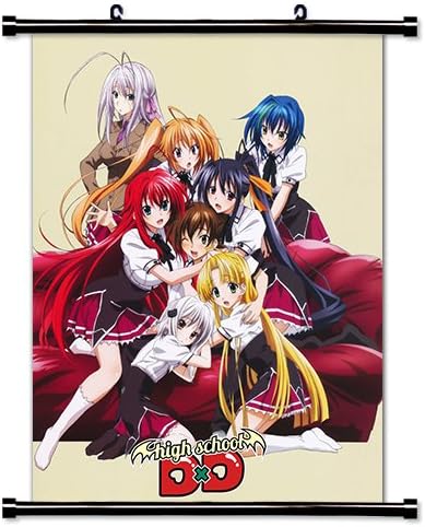 High School DxD Anime Fabric Wall Scroll Poster (32x43) Inches [A] HighSchoolDxDPart2-2(L)