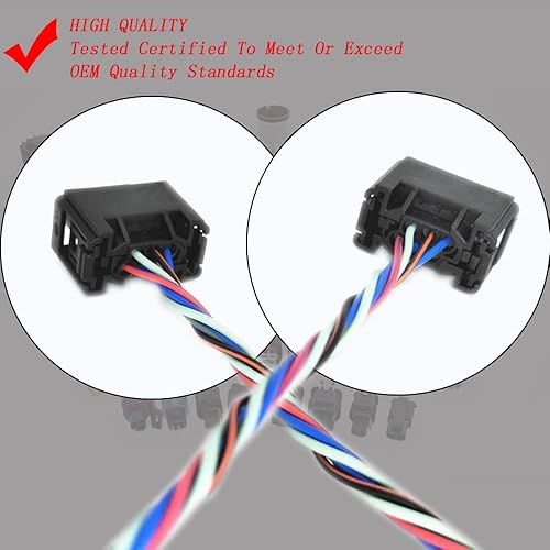 Miniatura 5 de Conector de arnés de cuerpo del acelerador S20160 977-354 para 2003-2009 Reemplazo para Volvo C70 S60 S80 V70 XC70 T5 XC90 T5 T5