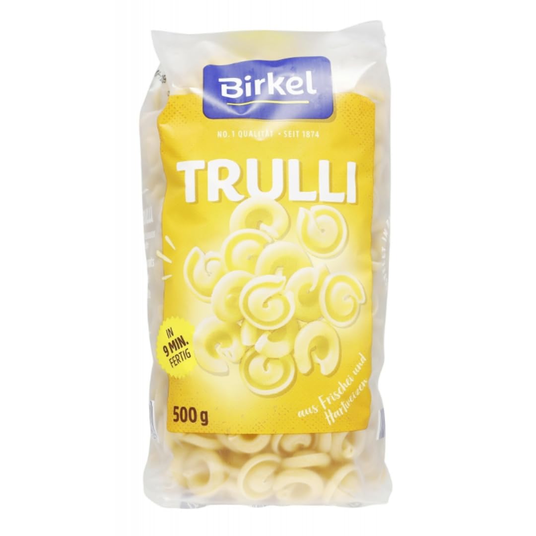 Mit Pufai Grocery, Frischei-Nudeln Shipli 500 Gramm x 8 Packungen + Birkel's No. 1 Trulli Pasta Nudeln 500 gramm x 2 Stück