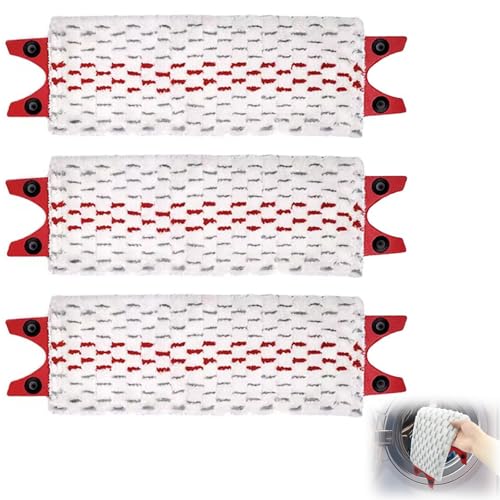 3 Pack Spray Mop Head Replacement Mop Heads Replacement Household Mops Cloth Washable and Reusable Cleaning Pads for Hard Floors Car Washing Dusting Walls