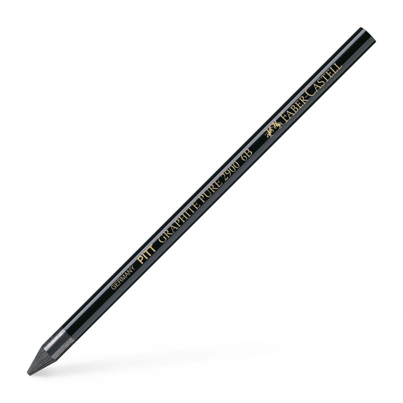 Faber-Castell Pitt Monochrome Grafit Kurşun Kalem, 6B, Siyah