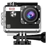 Action Kamera 4K WiFi, Elephone Action Cam Full HD|1080P/60fps |16MP Unterwasser Kamera|170°Ultra...