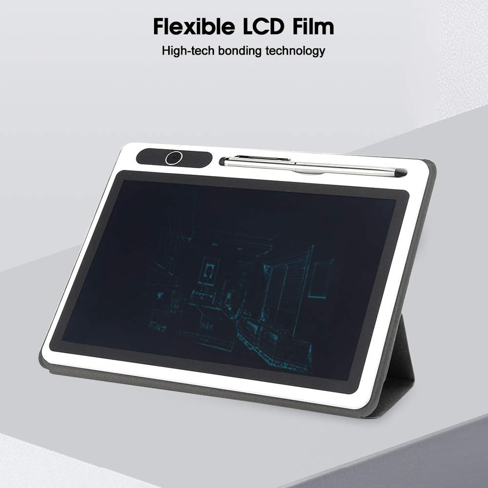 Ejoyous Bloc-Notes électronique de 9 Pouces, Tableau d'écriture LCD Tablette à Dessin Tablette Graphique Numérique avec étui de Protection pour Le Travail et l'étude, réunions d'affaires(Noir)