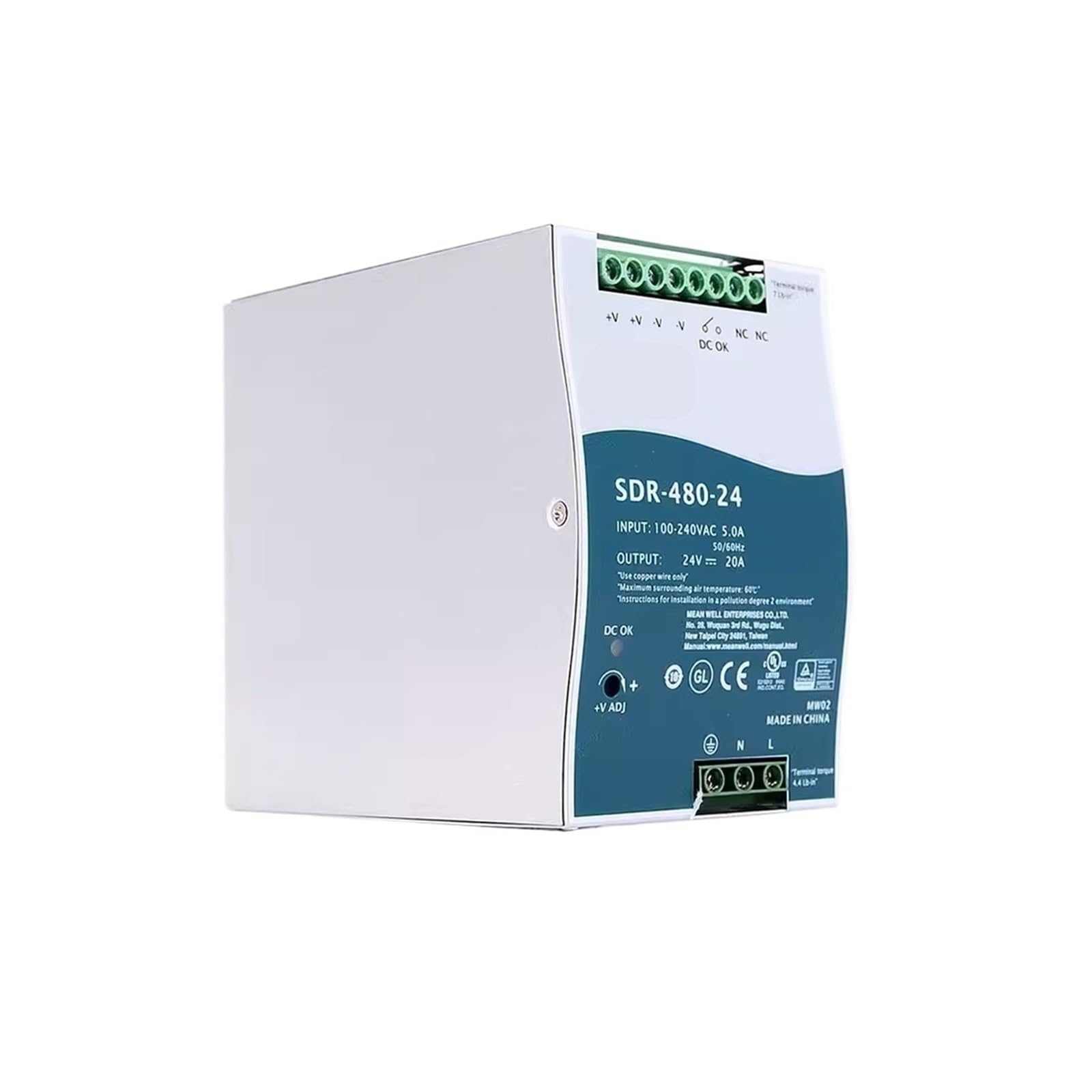 BRODEFUP SDR-480 SDR-480-48 480W Single Output power supply 48V 10A