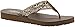 Skechers Cali Women's Meditation-Ocean Breeze Flip Flop, Brown, 6 B - Medium