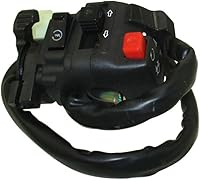 Vista 4 de TC-Motor Conjunto de interruptor de control de mango de 12 cables de 5 funciones con palanca de estrangulador para cuatrimoto chino de 4 ruedas ATV