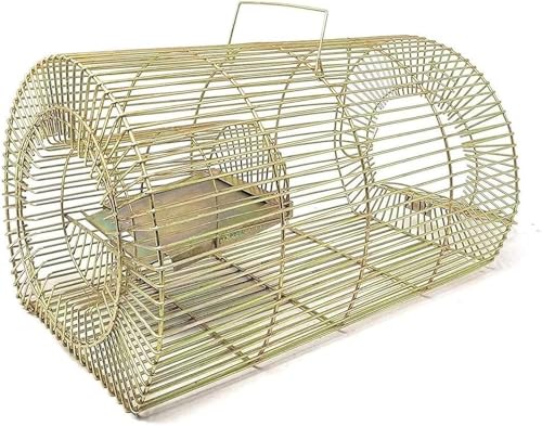 Image of HiCare Mouse /Rat Trap for catching Small & Large Size Rats, Chuha Pinjara, Iron cage, Rat cage, Rat tra cage for use in House, Warehouses, Food Units, Hotel etc (Big Trap)