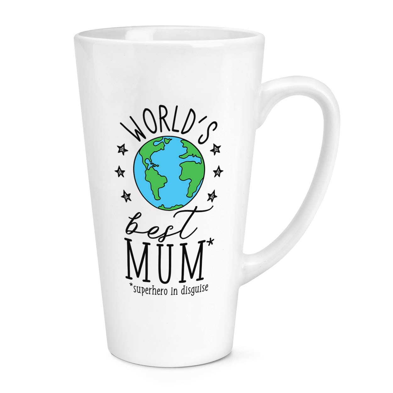 World's Best Mum 17oz Large Latte Mug Cup