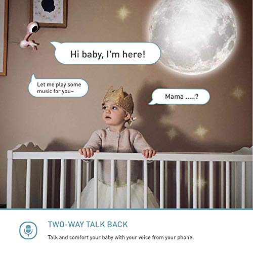 Image of Lollipop Camera (Pro-Cotton Candy) - Full-Featured Smart Wi-Fi Camera of True Crying Detection with Extra in-App Plan of Breathing Monitoring /Sleep Tracking-Accessories Free /7 Days Trial Period
