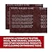 3M Scotch-Brite General Purpose 7447 Hand Pad, Very Fine Grade, 6 in x 9 in, Pack of 20, Aluminum Oxide, Surface Preparation, Scuffing, Blending, Cleaning, Maroon